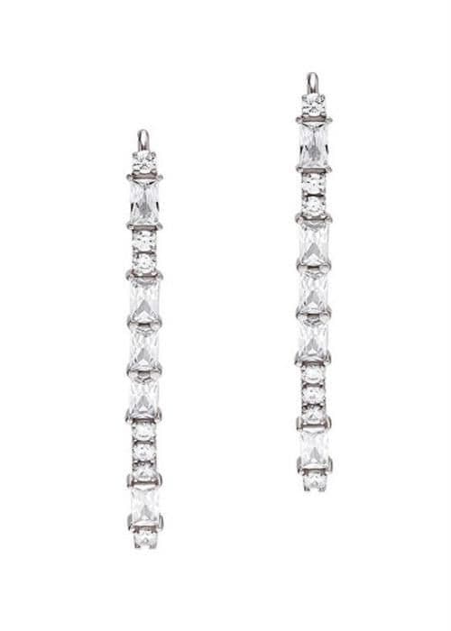 Unika hängande örhängen i silver EG3606040