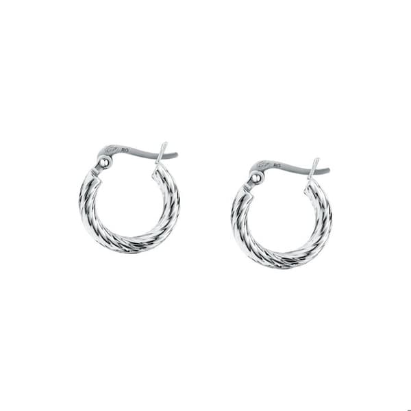 Örhängen i 925/1000 återvunnet silver - SAIW253