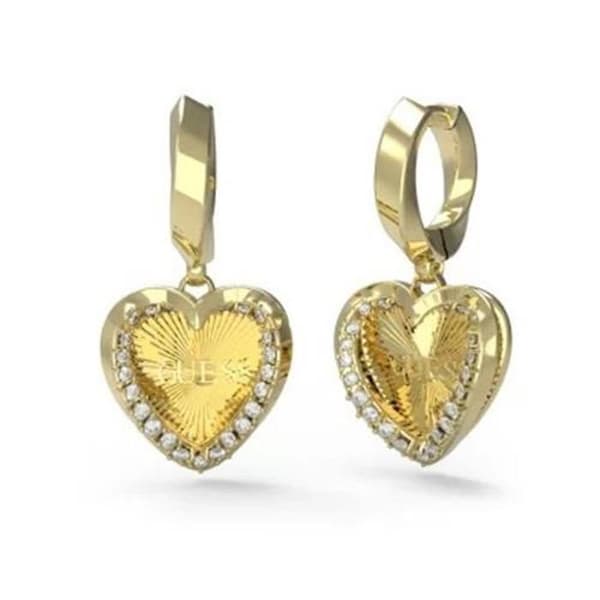 Romantiska örhängen i förgyllt silver Mon Amour JUBE04608JWYGT/U