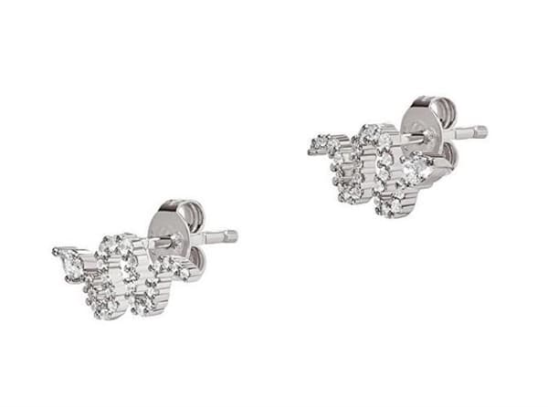Smycken i silver orm med kubisk zirkon EG3612040