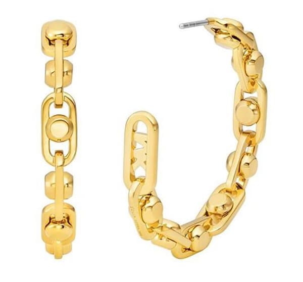 Moderna runda örhängen Astor Link MKJ8358710