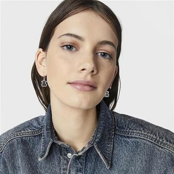 Originella hängande örhängen i silver Galaxy 314783510
