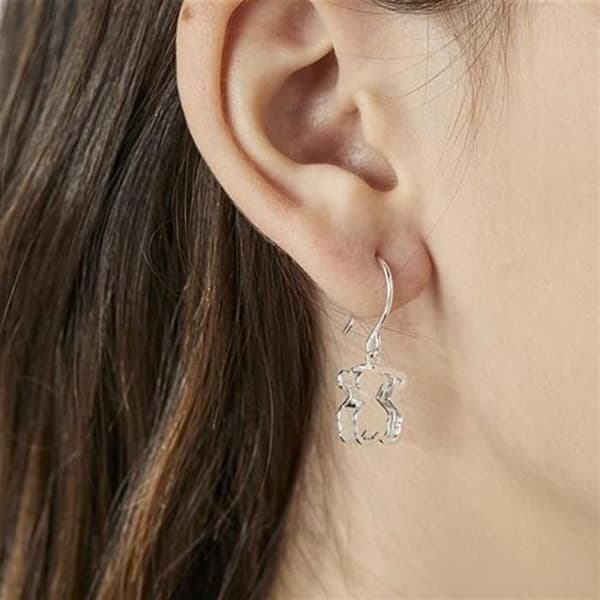 Originella hängande örhängen i silver Galaxy 314783510