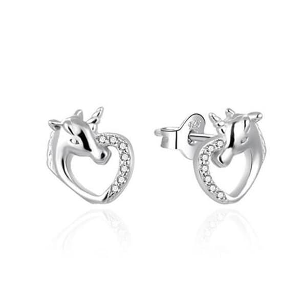 Örhängen silver Enhörningar AGT-ED013PW