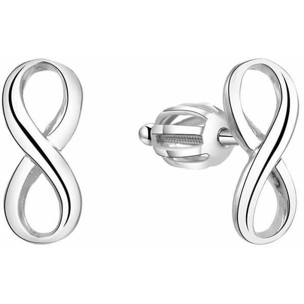 Coussins D'oreille D'argent Beneto Infinity Agup1424s, För Kvinnor, Sbe0491