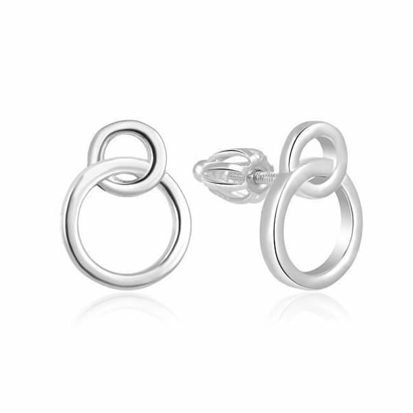 Minimalistiska silverarmband från Beneto Agup1425s, för kvinnor, Sbe1519