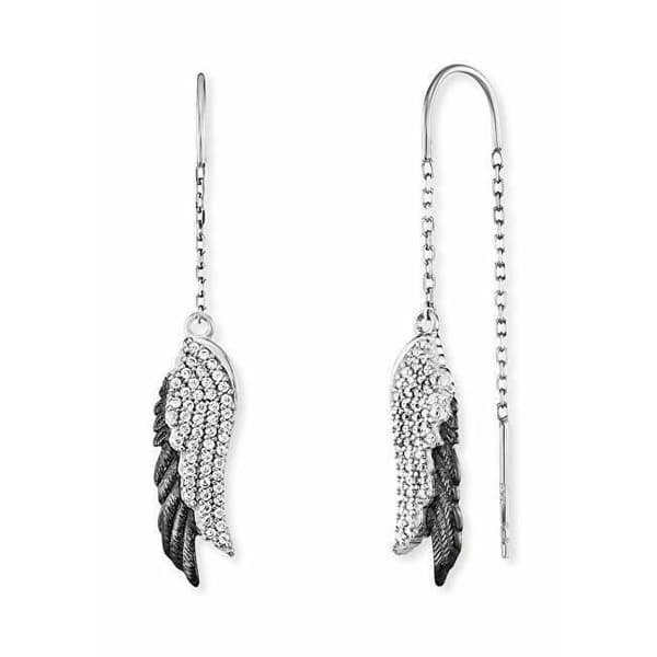 Örhängen - Engelsrufer - Wingduo Ere - Silver 925 - Bicolore - Zirkonium