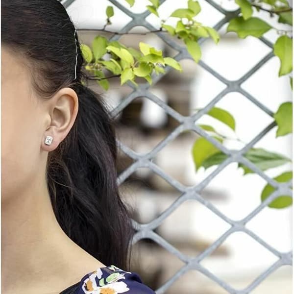 Coiffure D'oreille I Silver Agup1523s För Kvinna