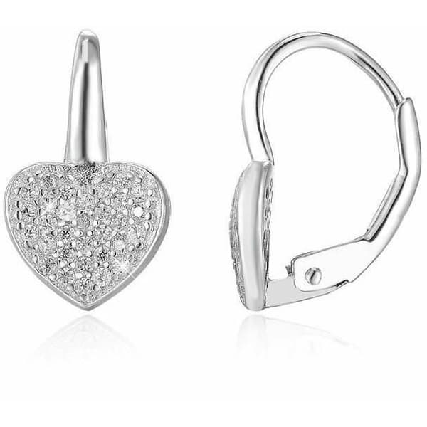 Hjärnformade Silverörhängen Beneto Aguc366, För Kvinna, Sbe0399