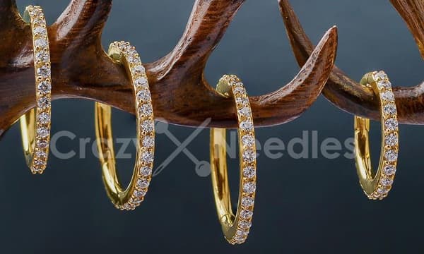 Titan dekorativ ring CLICKER guld - TK-023 1.0/6