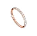 Miniatyrbild 3 av 4: Titan dekorativ ring CLICKER roséguld - TK-023 1.2/10