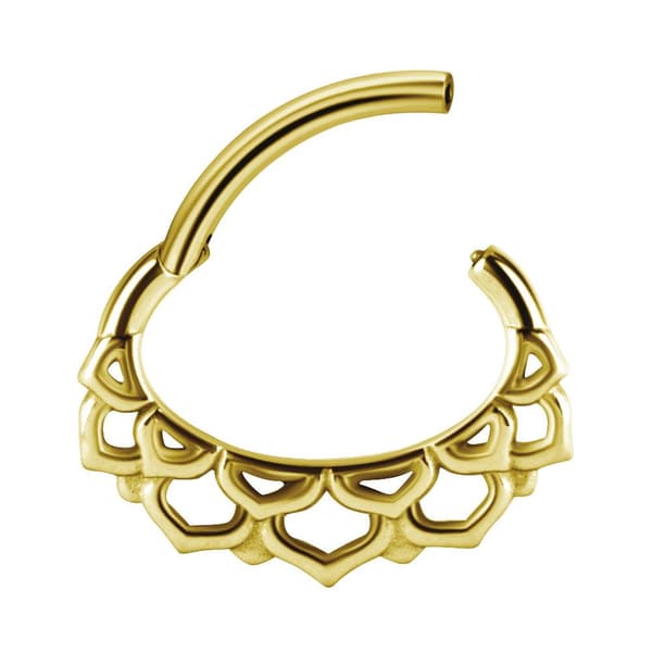 Clicker korvakoru kulta - mandala - K-027 1.2/6