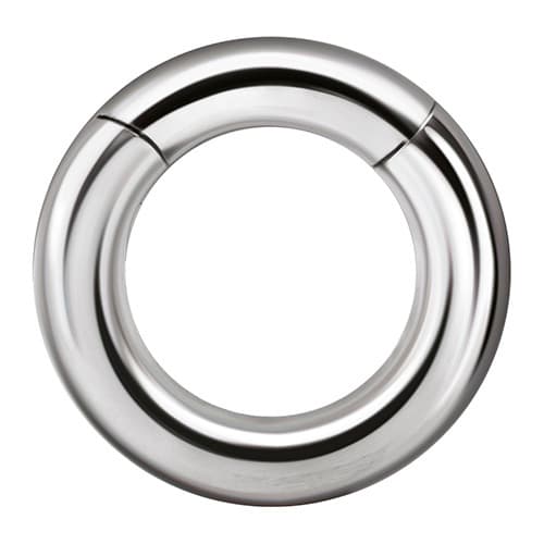 Clicker hoop øreringe - sølv - K-041 2,5/10