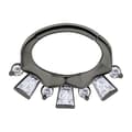 Miniatyrbillede 1 af 2: Sort og hvid Premium Zirconia klikkerørering - K-046 1.2/6
