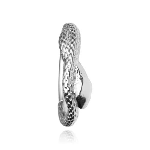 Clicker orm örhänge silver - K-058 1.2/10