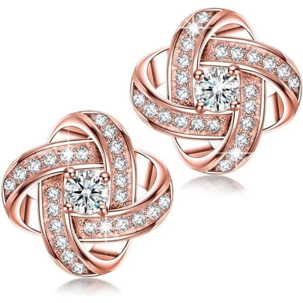 Örhängen - Alex Perry - Satellit - Rose guld - Cubic zirconia - 925/1000