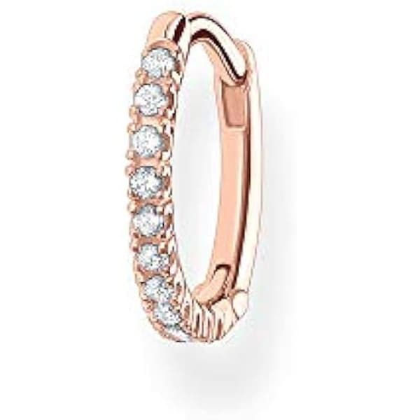 Örhängen - Thomas Sabo - CR659-416-14 - Creoler - Silver 925 - Kvinnor med vita stenar