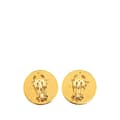 Pikkukuva 2 / 5: Pre-owned Hermès Gold Plated Bijouterie Fantaisie Clou De Selle Clip On Earrings Gold