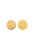 Pikkukuva 1 / 5: Pre-owned Hermès Gold Plated Bijouterie Fantaisie Clou De Selle Clip On Earrings Gold