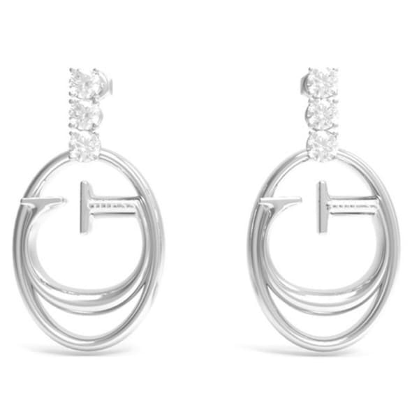 Øreringer for Kvinner Guess JUBE01039JWRHT-U Rustfritt stål
