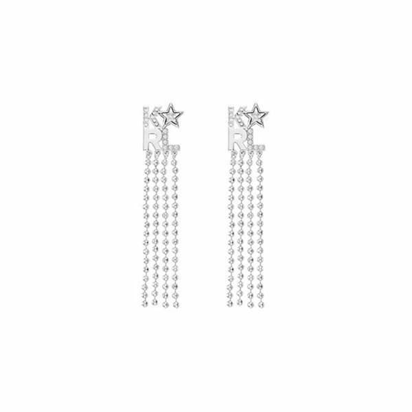 Dam örhängen Karl Lagerfeld 5483579 Rostfritt stål 6 cm