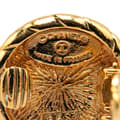 Pikkukuva 3 / 4: Pre-owned Chanel Gold Plated CC Round Clip On Earrings Gold