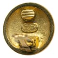 Miniatyrbillede 3 af 3: Pre-owned Chanel Gold Plated CC Round Clip on Earrings Gold