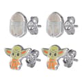 Miniatyrbilde 2 av 10: Star Wars The Mandalorian Grogu Set 2 pairs of earrings silver