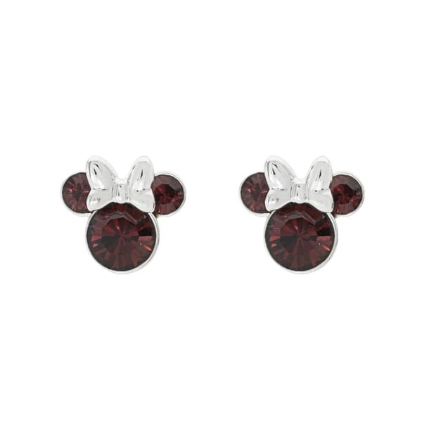 Disney Minnie January earrings silver
