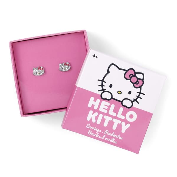 Hello Kitty earrings silver