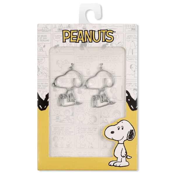 Peanuts silver earrings