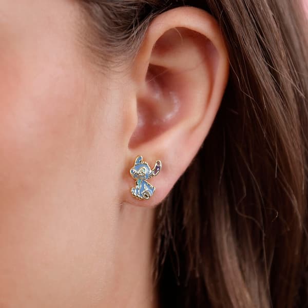 Disney Stitch &#38; Angel earrings