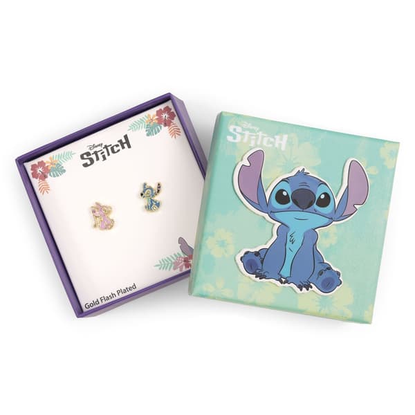 Disney Stitch &#38; Angel earrings