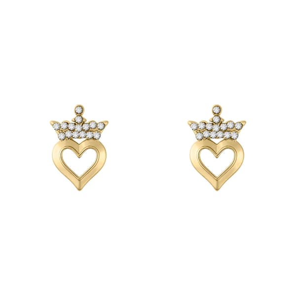 Princess earrings + jewellery plate