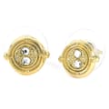 Miniatyrbilde 4 av 5: Harry Potter Time Turner gold plated stud earrings