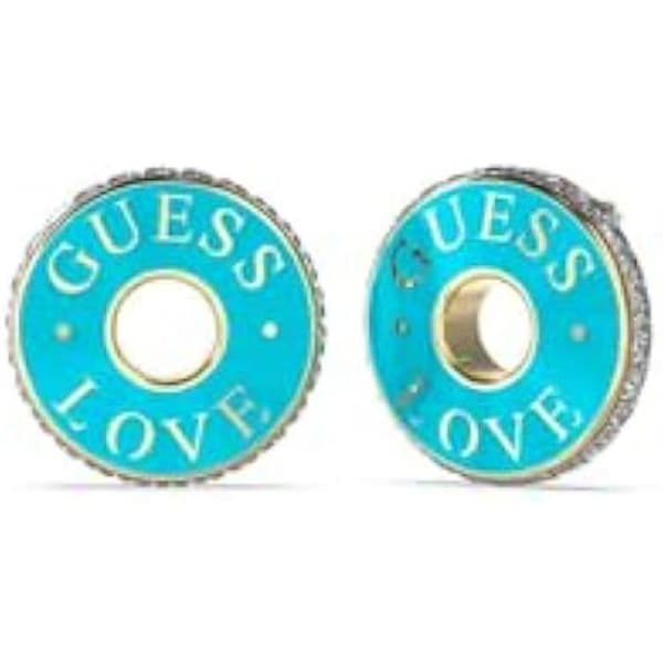 Örhängen Guess Love GUESS i guld JUBE04084JWYGTQT/U, Unitalla, Rostfritt stål, Ingen ädelsten