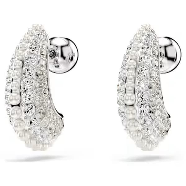 Naisten korvakorut Swarovski 5692107 Hopeinen
