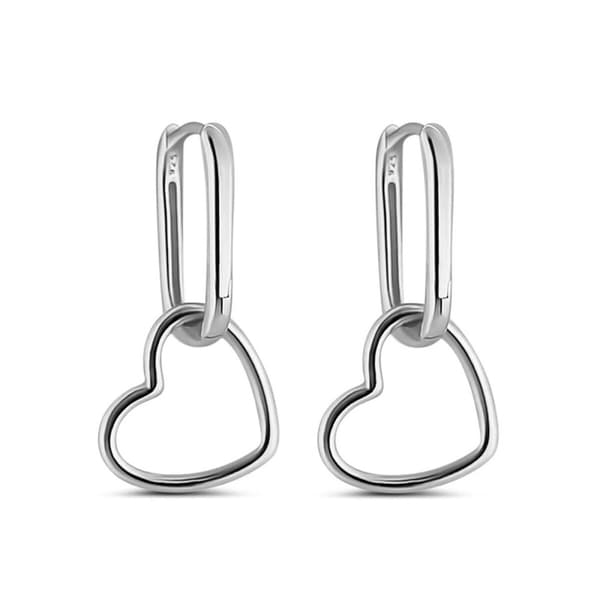 Naisten korvakorut New Bling 9NB-1243 Hopeinen