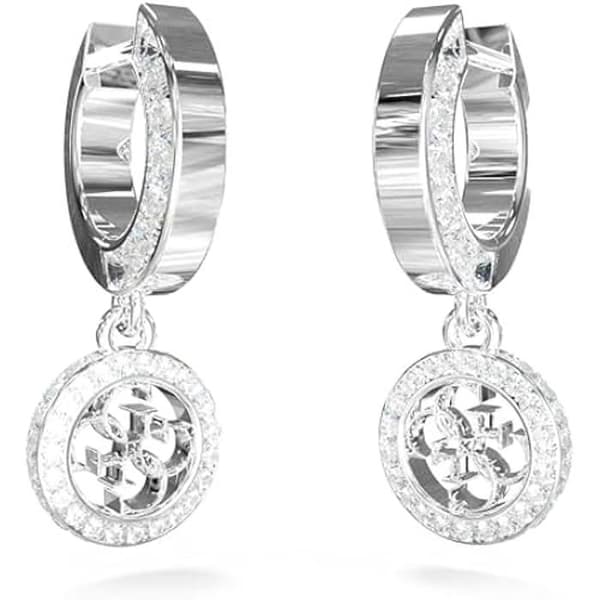 Örhängen Guess 4G Crush JUBE04165JWRHT-U i rostfritt stål