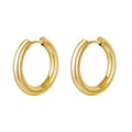 Miniatyrbild 1 av 4: Creoler Simple Hoops Örhängen i Rostfritt Stål Guld XL