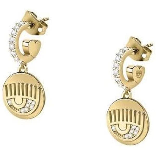 Örhängen - CHIARA FERRAGNI - UNICA - Legeringstål - Creoler - Bossy Chain-kollektion