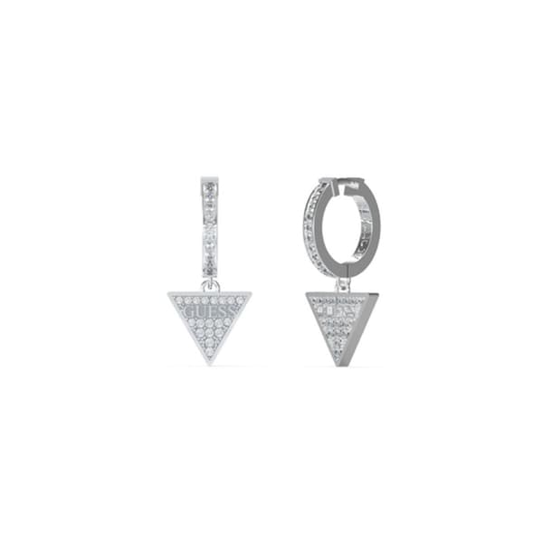 Dam örhängen Guess JUBE03135JWRHT-U Silvrig