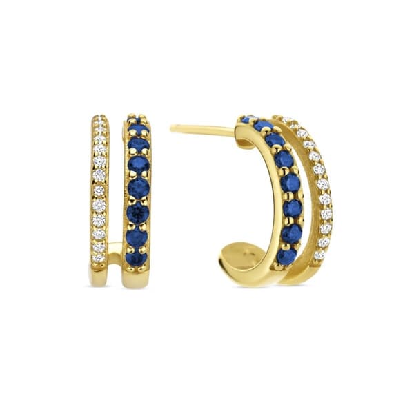 Naisten korvakorut New Bling 9NB-1575 Kullattu