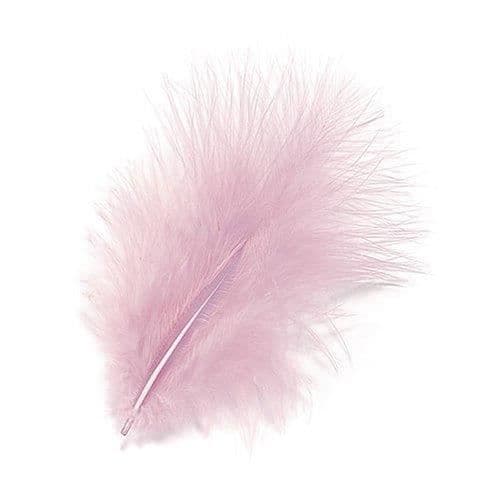Knorr Prandell Knorrprandell 6619215 Marabu Fjädrar, 10 cm, Rosen - 216619215