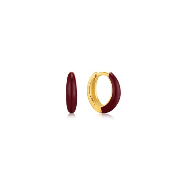 Dam örhängen Ania Haie E031-02G-R Sterlingsilver 1 cm