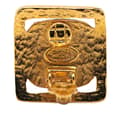 Pikkukuva 3 / 4: Pre-owned Chanel Gold Plated and Silver Square Bead Clip On Earrings Gold