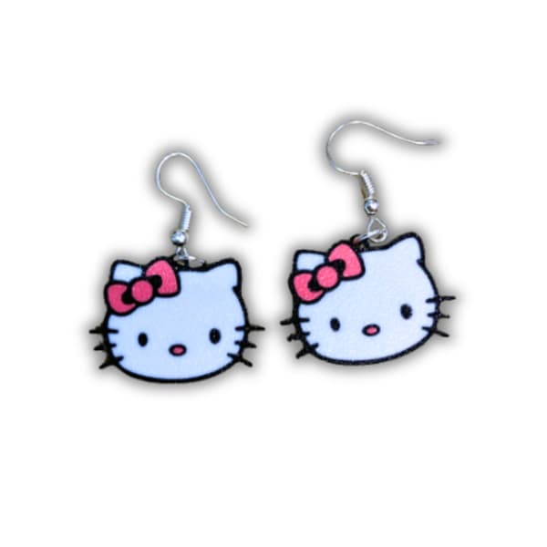 Hello Kitty-formade örhängen