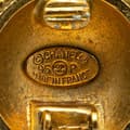 Pikkukuva 3 / 3: Pre-owned Chanel Gold Plated CC Round Clip on Earrings Gold