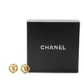 Pikkukuva 4 / 4: Pre-owned Chanel Gold Plated CC Round Clip On Earrings Gold
