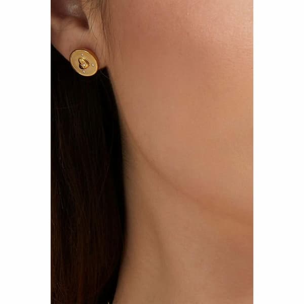 Dam örhängen Guess JUBE01446JWYGT-U 1 cm